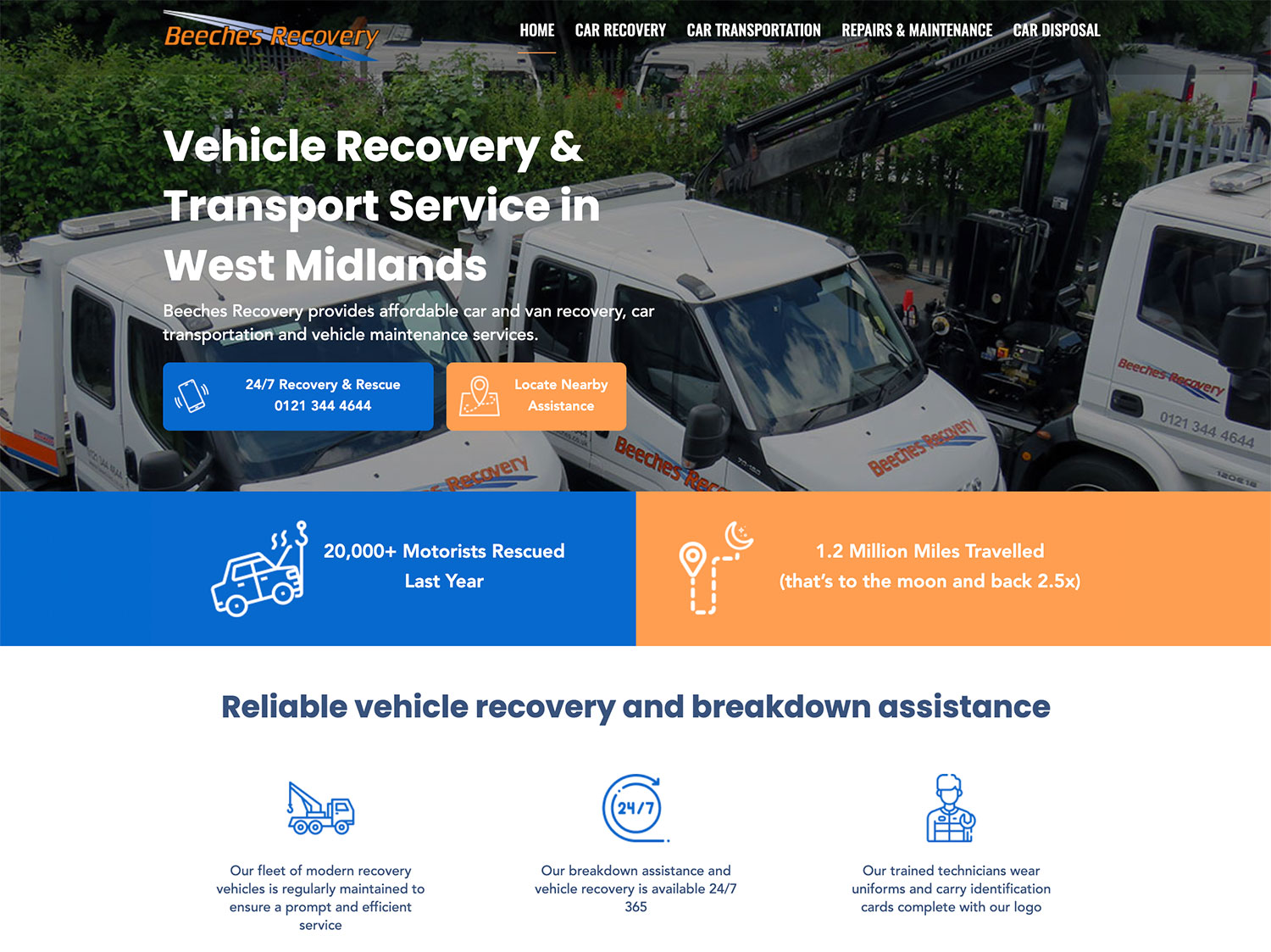 Beeches Recovery Homepage